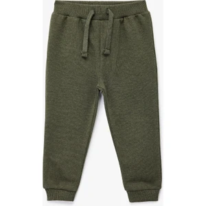 Beli Lastikli Şardonlu Basic Jogger Eşofman Altı