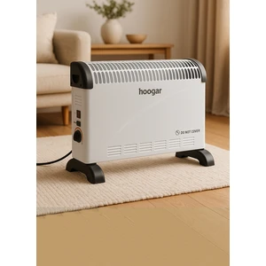 German CH-2000 White Homojen Teknoloji Yeni Nesil Sessiz Konvektör Isıtıcı Düşük Tüketim