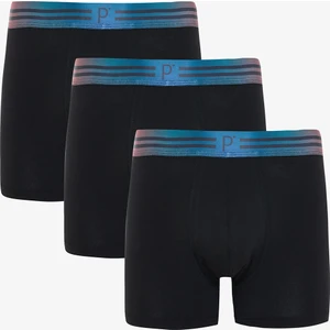 Erkek 3'lü P Logolu Boxer