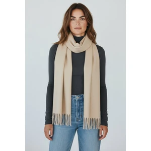 Kadın Kışlık Kaşmir Dokulu Şal Yumuşak ve Sıcak Atkı Modeli - Anne Şalı Örme