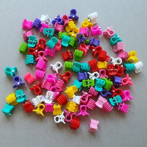 Edanın Takı Dünyası Küçük Siyah Mandal Toka Saç Tokası 20 Adet