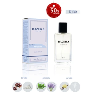 Bacera Parfüm D130 Oriental Erkek Parfüm 50 ml