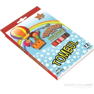 Nova Color Nc-406 Kuruboya 12 Renk Uzun Tombul