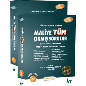 Maliye Tüm Çıkmış Sorular (11. Baskı)