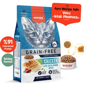 Tahılsız Tavuklu Yavru Kedi Maması