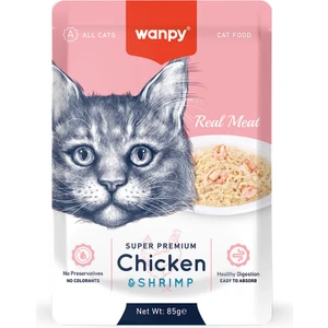 Pouch Tavuklu & Karidesli Yaş Kedi Maması