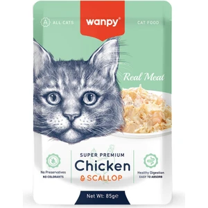 Pouch Tavuklu & Deniz Taraklı Yaş Kedi Maması