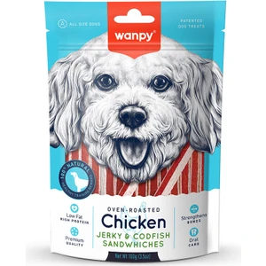 Tavuklu & Morina Balıklı Sandwich Köpek Ödülü