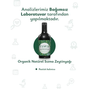 Yüksek Polifenollü Organik Naturel Sızma Zeytinyağı - 500ml