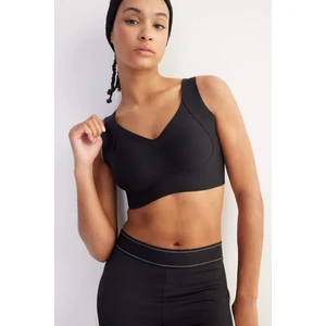 V Yaka Ağır Kumaş Sporcu Bra C5296AX25SP