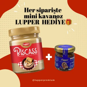 Biscass Karamelize Bisküvi Kreması (Mini Lupper HEDİYE)