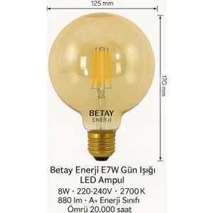 LED Fılamentrustik Ampül