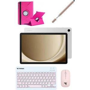 Galaxy Tab A9 Plus 8 GB Ram 256 GB 11'' Tablet+Pembe Kılıf+Kalem+Klavye+Mouse