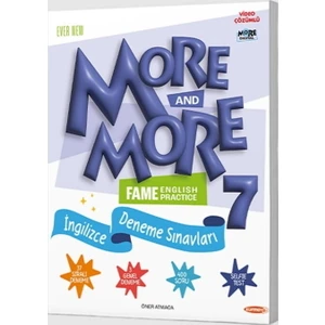 Kurmay Yayınları Kurmay Elt More And More 7. Sınıf Selfie Test