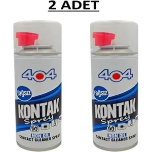 Kontak Sprey Yağsız 200 ml 2 Adet