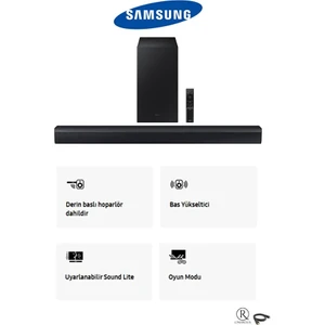 Bass-Dolby Audio / Dts Virtual:x Optik-Usb-Bluetooth® Tv-Telefon Bağlantı 300W Ev Sinema Sistemi