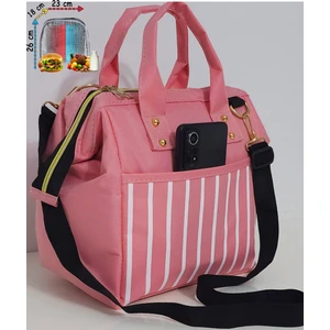 Anne Bebek Askılı Taşıma Çantası Isı Yalıtımlı Termal Termoslu Yemek, Mama, Beslenme, Gıda Çantası