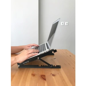 Katlanabilir, Çelik Laptop Standı Soğutucu Yükseltici Notebook/Dizüstü/Tablet, Tüm Ekranlarla Uyumlu