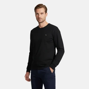 Merserize Uzun Kollu Interlok T-Shirt