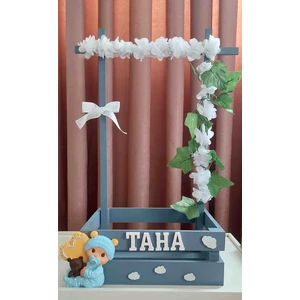 Bebek Hediyelik  Bebek Sepeti Yeni Doğan Sepeti 40 Uçurma Sepeti