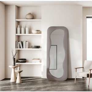 Pera Dalgalı Çerçeveli 170X65 cm Oval Boy Aynası