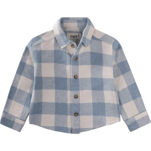 Oduncu Gömleği 1-9 Yaş Mavi Ekose