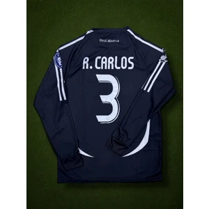 North Stand Nostaljik Real Madrid Roberto Carlos Uzun Kollu Forma