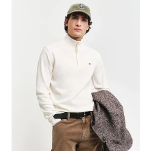 Erkek Regular Fit Yarım Fermuar Triko