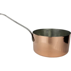 Modern El Yapımı Kalın 1.5mm Bakır Sütlük Sosluk 20×10cm