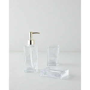 English Home Barton 3'lü Banyo Seti 14,5 cm Şeffaf
