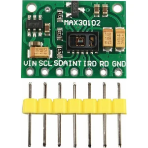 MAX30102 Nabız Kalp Atış Hızı Sensörü  Biyosensör I2C Kandaki Oksijen Konsantrasyonu Ölçümü Oksimetr