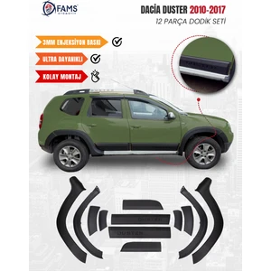 Dacia Duster 2010-2017 Uyumlu Dodik Seti 12 Parça (Duster Baskılı)