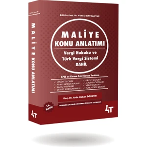 Maliye Konu Anlatımı 16. Baskı