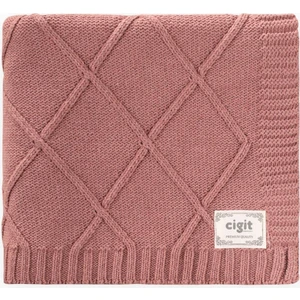 Triko Battaniye 80X100 cm Gül Kurusu