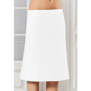 Beyaz Uzun Diz Altı Jüpon