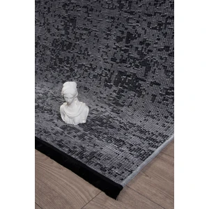 Kupon Halı Gri Şönil Kilim Halı – Salon, Oturma Odası, Çocuk Odası ve Mutfak Yolluk Makine Dokuma Hasır/sisal Desen