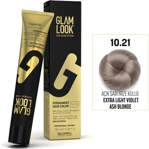 Glam Look Glamlook Hair Color Extra Lıght Vıolet Ash Blonde/Açık Sarı Irize Küllü  10.21 100 Ml