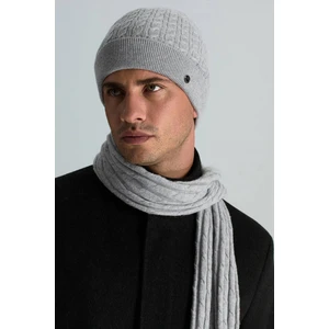 Lambswool Yün Açık Gri Bere