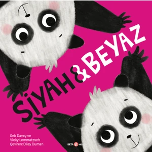 Beta Kids Siyah ve Beyaz - Seb Davey