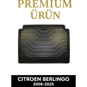 Black Gold Citroen Berlingo 2008-2025 Uyumlu Bagaj Havuzu 3D Premium