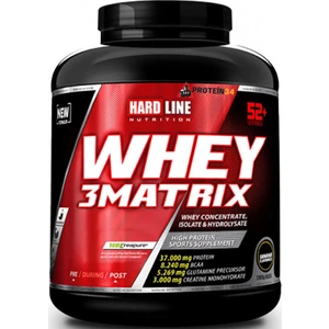 Hardline Nutrition  Protein Tozu Whey 3matrix 2300GR 4 Aromalı