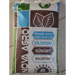 Nova Agro Organik Gübre Humic Fulvic Asit 40 40 Leonardit Taban Gübresi 25KG