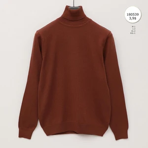 Dio Rise Erkek Şardonsuz Uzun Kol Ince Kazak - 180539 - Kiremit