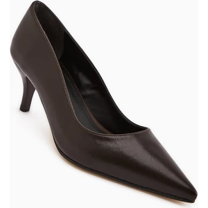 Flora Bej Stiletto Kadın Topuklu Ayakkabı