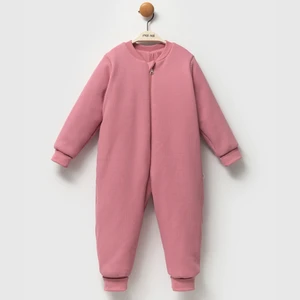 Moi Noi Fermuarlı Bisiklet Yaka Uyku Tulumu Unisex 2,5 Tog Waffle Kendinden Desenli