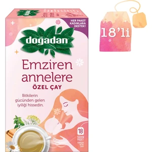 Anne Çayı Emziren Anneler İçin 18'li Paket Kafeinsiz ve Aromasız