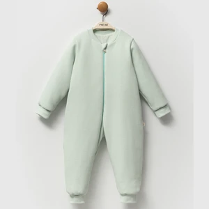 Moi Noi Fermuarlı Bisiklet Yaka Uyku Tulumu Unisex 2,5 Tog Waffle Kendinden Desenli