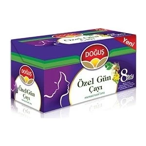 Özel Gün Bitki Çayı Sade Aromalı 20 Adet Süzen Poşet 2 Gr Türkiye Menşeli