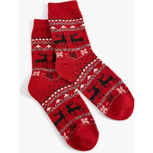 Desenli Yılbaşı Çorabı