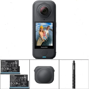 INSTA360 X4 Air Starter Bundle (2 Batarya, 114CM Çubuk, Lens Cap)